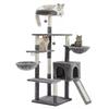 US Warehouse Free Shipping Multi-level Large Cat Tree House Cat Tree Scratcher Cat Climb Tower