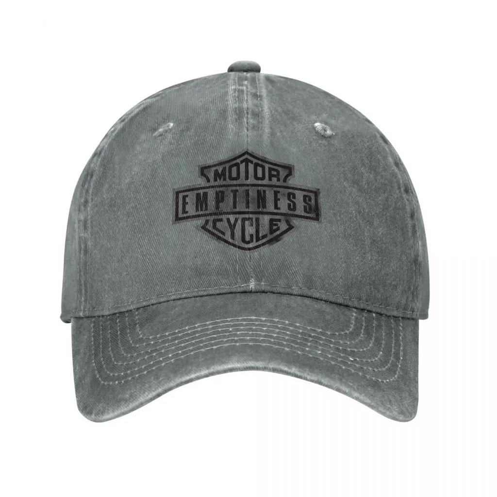 Vintage Unisexic Street Preachers Motorcycle Emptiness Baseball Caps Unisex Women Distressed Cotton Headwear Running Gollff Hats Cap