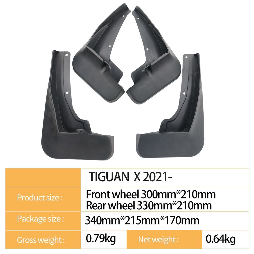 Volkswagen Tiguan X 2021 Schmutzfänger - Automobilzubehör für den Außenhandel