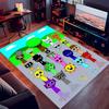 1pc Sprunki Game2 Print Area Rug - Soft, Washable Non-Slip Indoor Mat for Office Chairs, Living Room, Home Office Decorative Rug