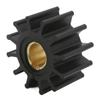 57mm Utombords Vattenpump Impeller 4568‑0001 2877‑0001 12 Blad Ersättning för Jabsco