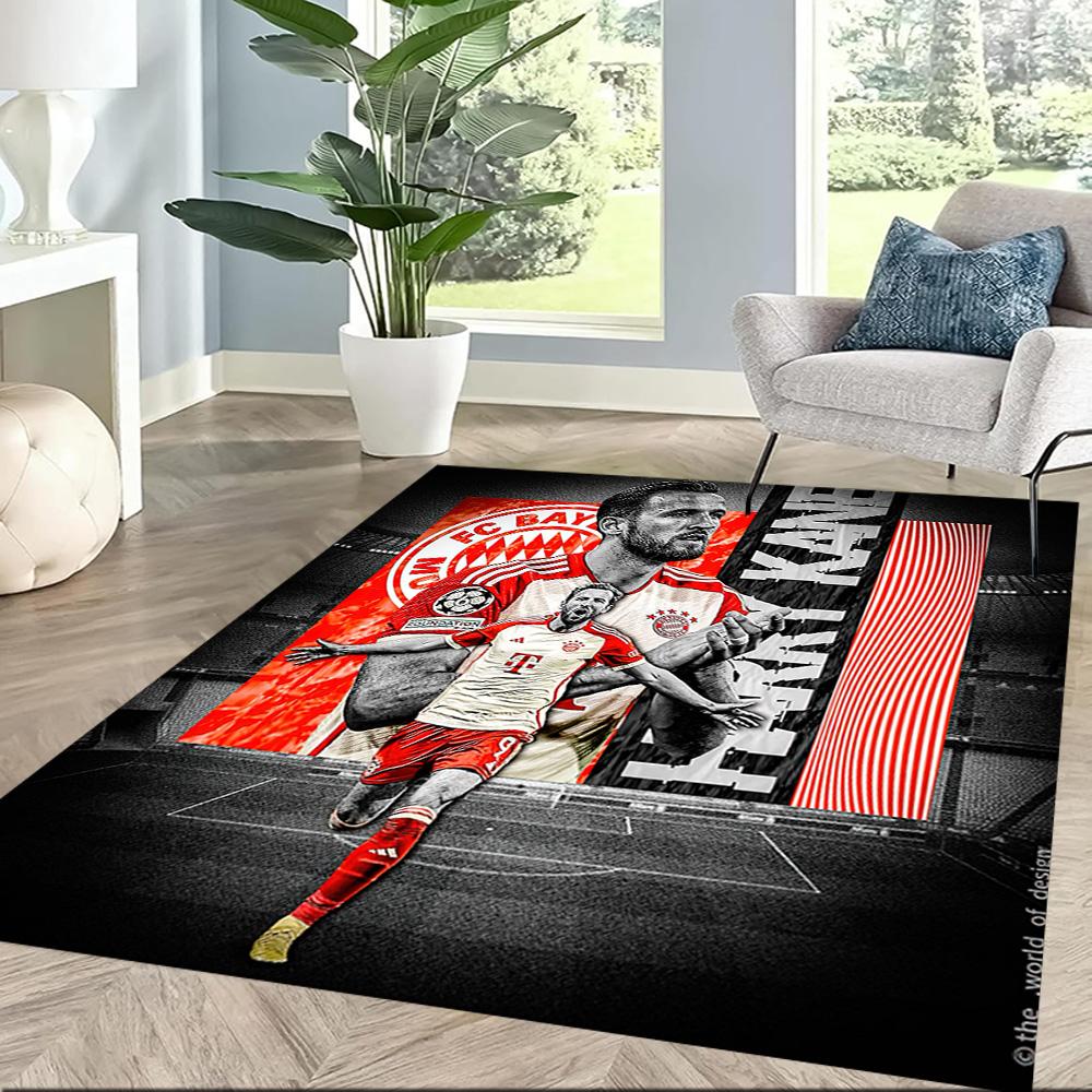 Bayern Munich Floor Mat Perfect for Game Room Decorate Room Dining Room Bedrooms Anti-slip Rug Anime Office Decor Gift for Festivals