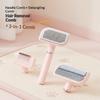 New Design Self Cleaning Anti-static Pet Steam Hair 3 In 1 Grooming Dog and Cat Water Spray Slicker Shedding Brush