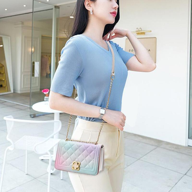 Crossbody Bags for Women Flap Designer Luxury Shoulder Bag Fashion Diamond Mesh Messenger Bag