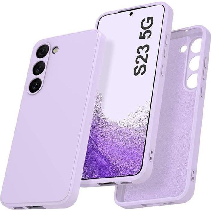 Pouzdro - Samsung - Galaxy S23 - Ultra tenké - Nárazuvzdorné - Odolné proti poškrábání - Fialové