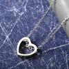 Romantische liebevolle Herz-Anhänger-hohle Halskette-Partei-Frauen-Liebhaber-Schmuck-Geschenk