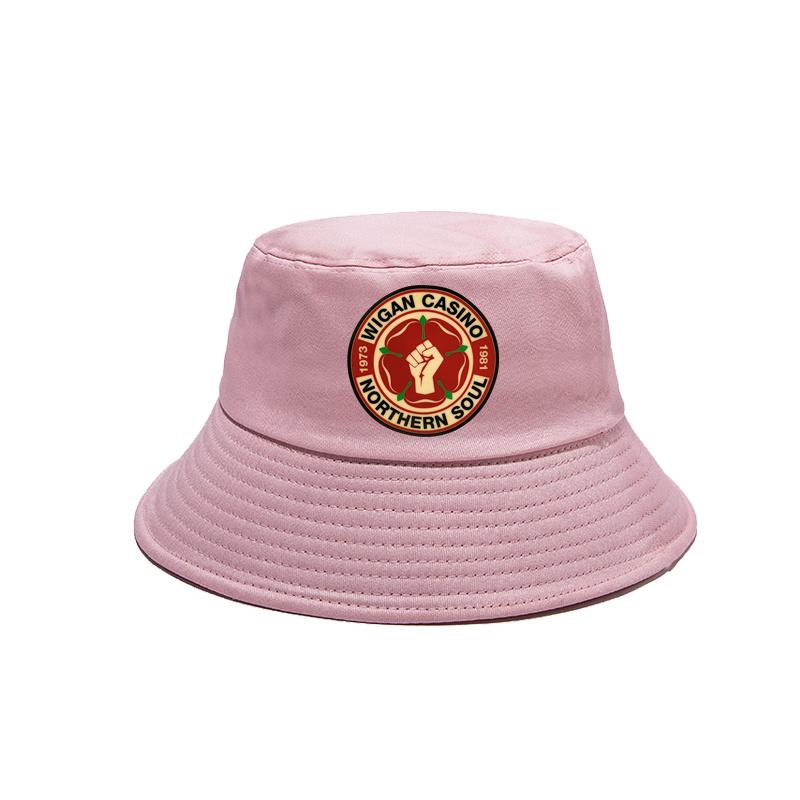 Wigan Casino Northern Soul Cappelli Panama Nuovi Cappello a Secchiello in Cotone da Esterno Cappelli Estivi Freschi per il Sole Cappello a Secchiello