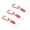 3PCS Magnetic Key Holder Quick Release Keychain Aluminum Alloy Portable Magnetic Buckle for Repair T
