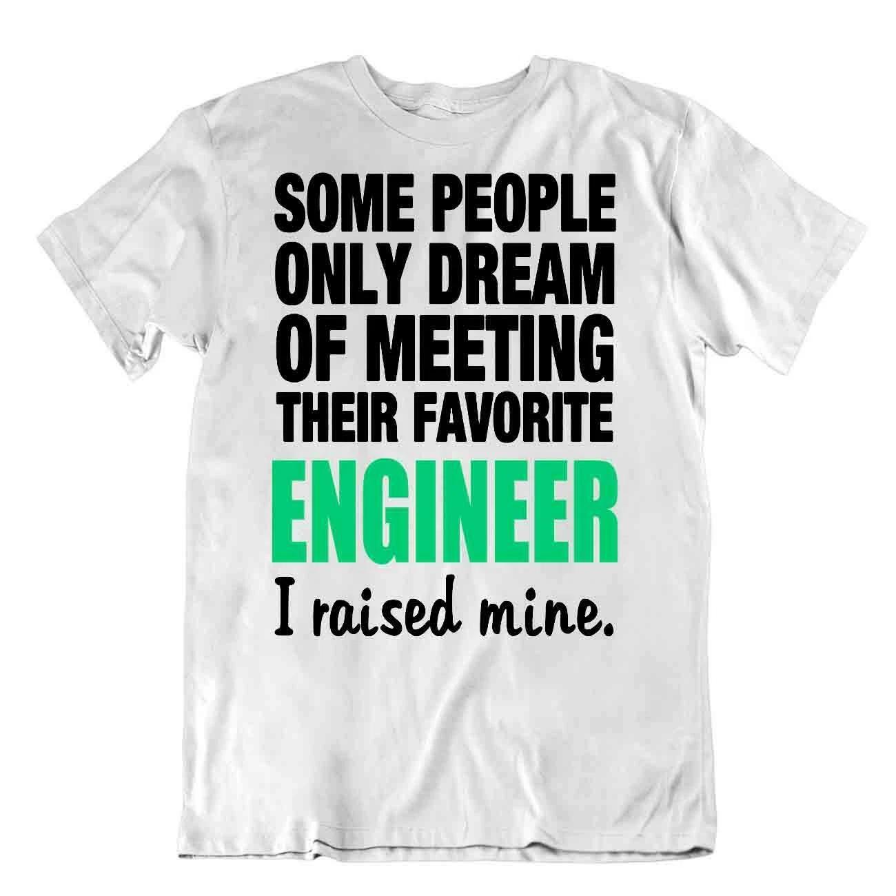 Engineer Comic Joke T Shirt Casual Smart Tees Fabricator Shirt 2XL