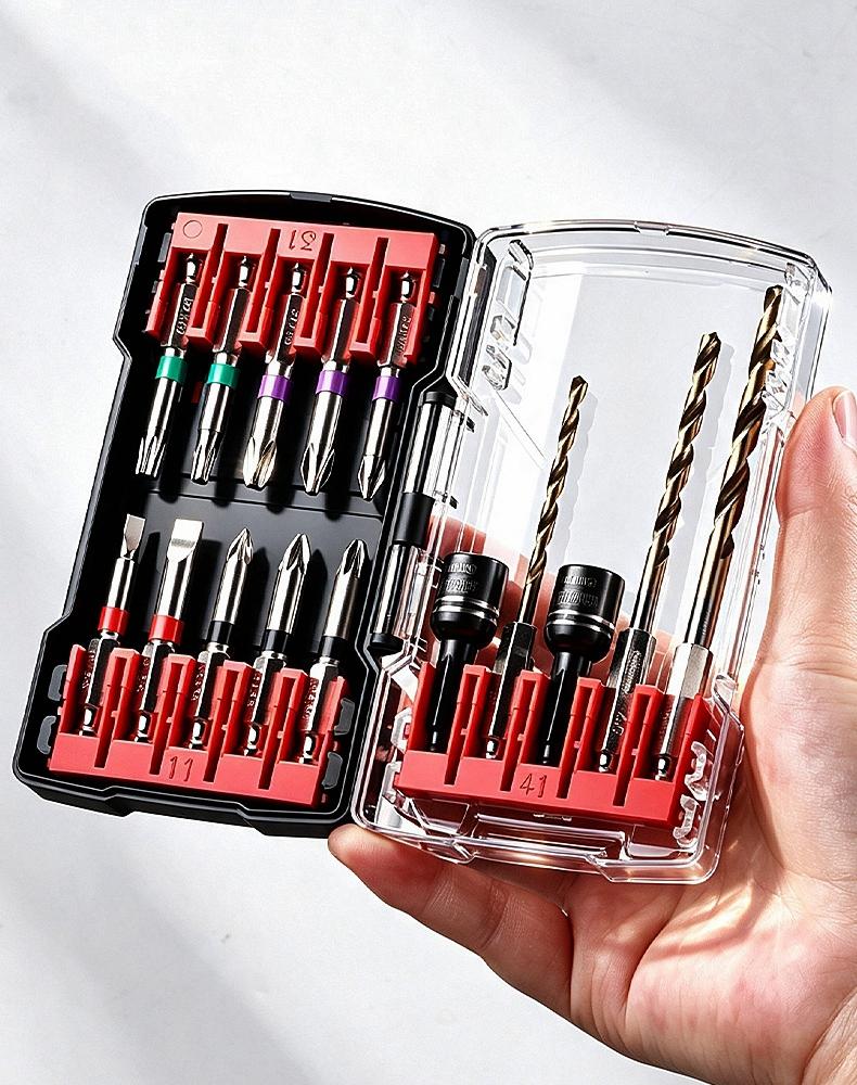 Xiaomi 10/15/34PCS Impact Driver Bit Set Hex Shank Magnetic Screwdriver Socket Bits For Power Drill Wood Metal Home Tool Kit