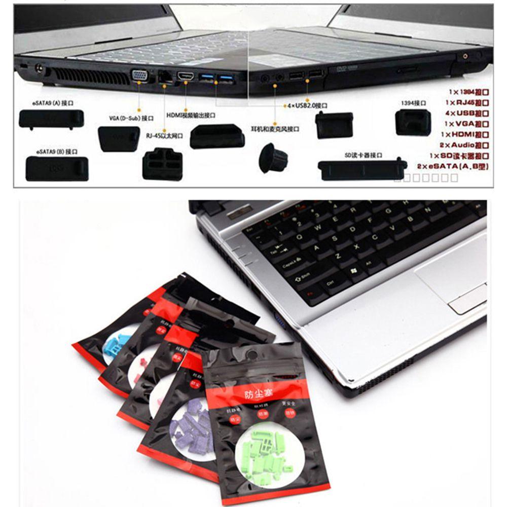 Accessories For Laptop PC Tablet RJ45 Dust Stopper Interface Cover Dustproof Cover Anti-Dust Plug