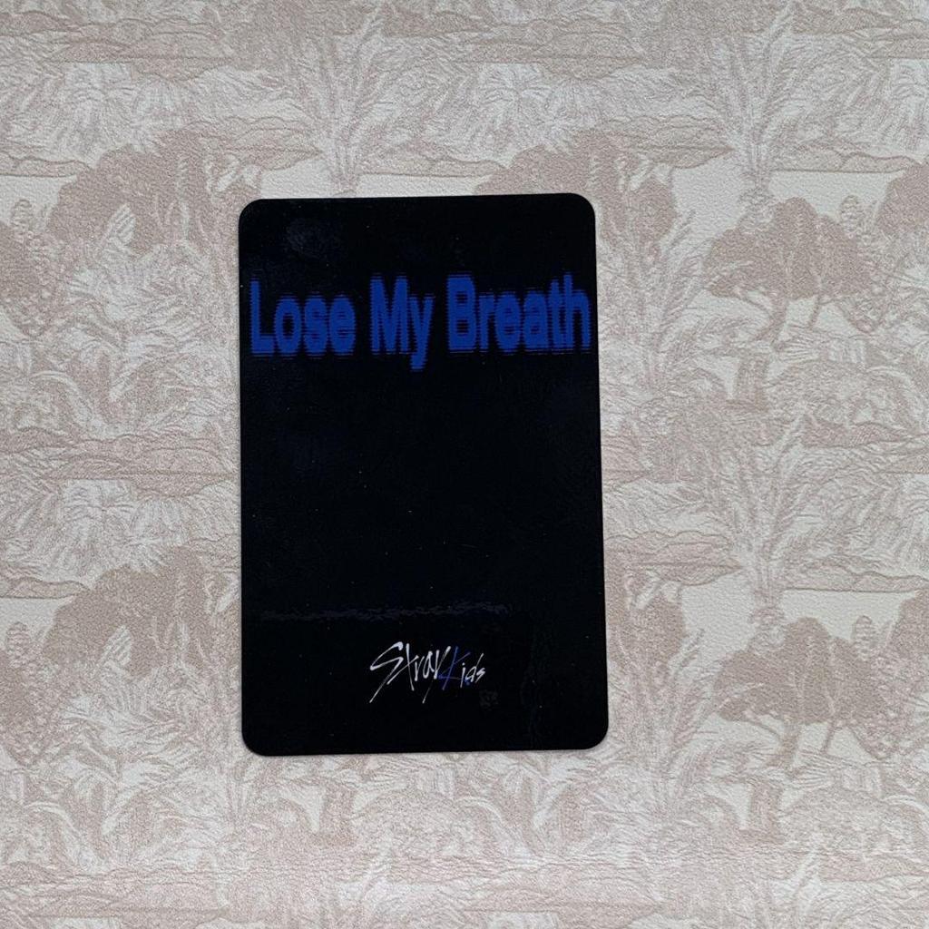 [USED] StrayKids Bang Chan Lose My Breath trading card