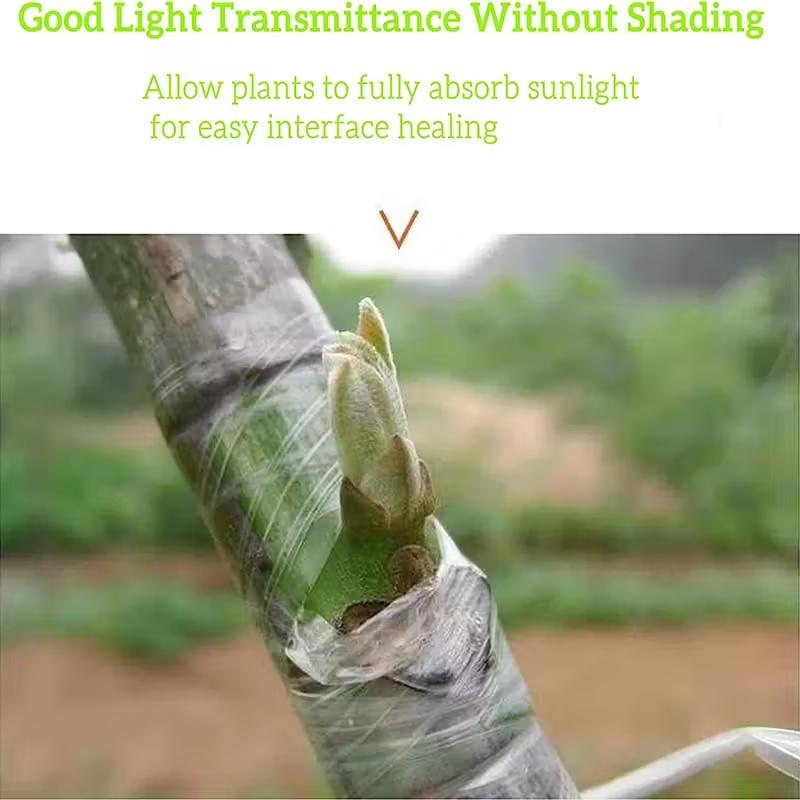 PE Grafting Tape Film Self-adhesive Garden Tree Plants Seedlings Vine Tomato Grafting Accessories Stretchable 3cm Width