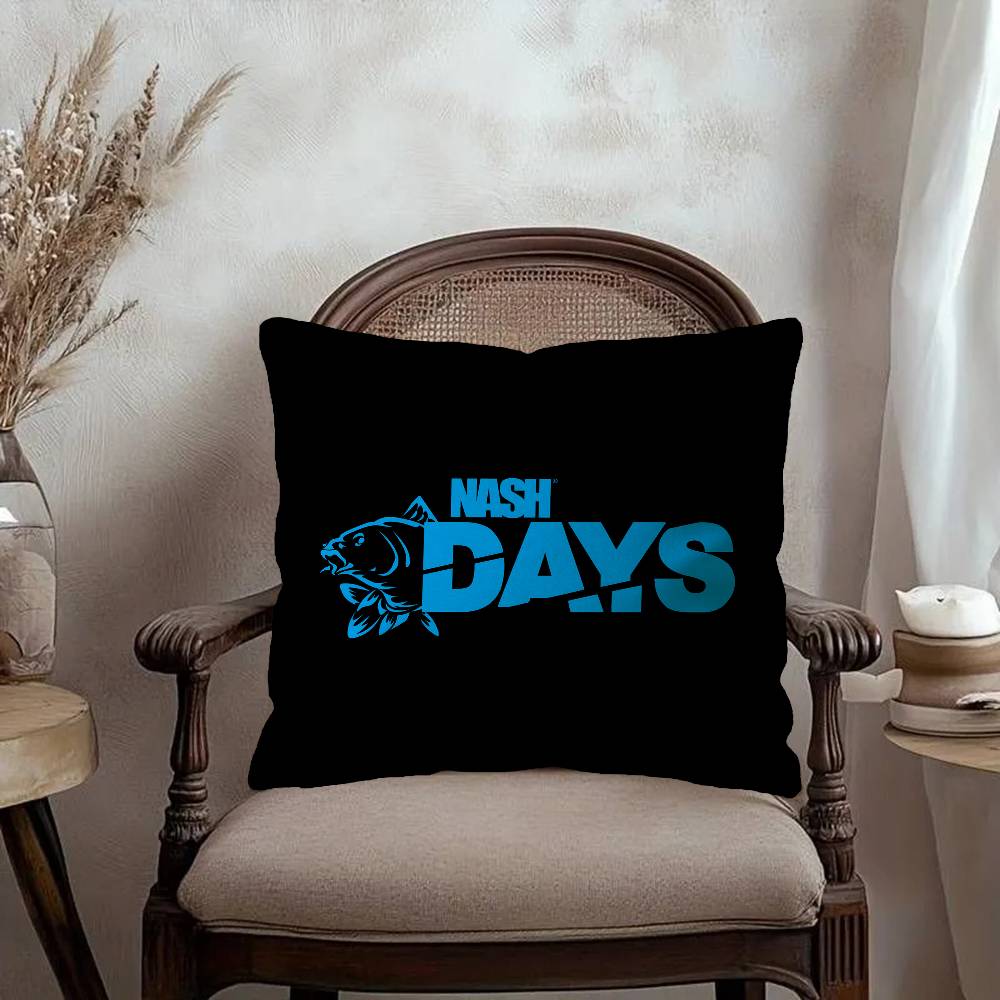 Nash Fishing Logo Cushion Cover Decorative Pillow Sofa Home Decor case pillow cases