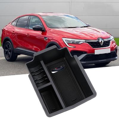 Suporte de caixa de armazenamento para apoio de braço central de carro, para Renault Arkana 2022 Samsung XM3, organizador de console central, arrumação