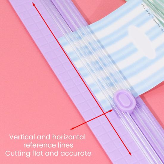 Yousheng A3 Paper Trimmer Straight Small Paper Slide Cutting Tool Portable Paper Slicer for Craft Scrapbook Photo Cardstock Label Card