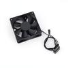 80mm 8cm 8025 DC 12v Big 4pin or 3pin Brushless Computer Cooling Fan PC Fans For Case GPU CPU Cooler Radiator 80x80x25mm