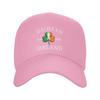 Dublin Ireland Saint Patricks Day Green Shamrock Sun Baseball Cap Summer FeUnisex Unisex  Hip Hop Hats High Sports Baseball Caps
