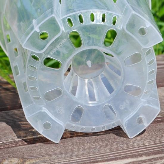 5 Stück Selbstbewässernder Blumentopf mit abnehmbarem Design Kunststoff Hydroponischer Pflanzer Hausgarten Wasserspeicher Töpfe