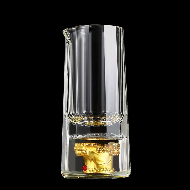 Creative Zodiac Crystal Glass Products, A Set Of 12 Small Wine Glasses, A Single Cup Selected For Home Use