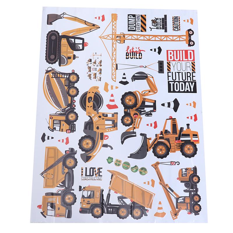 Autocolant Diy Perete Transport Masini Camion Sapator Camere Copii Decor Camera Baieti Arta Perete