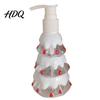 Decorative Soap Dispenser 350ML Christmas Dispenser Santa Claus Tree Penguin Shape Refillable Empty Pump Bottle Bottle Plastic for Hand Soap Lotion