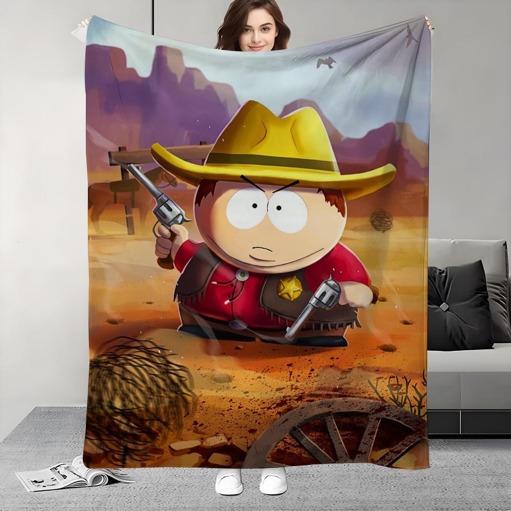 Cartoon S-South Süß P-Park Decke Design Leicht Für Wohnheime, Nickerchen, Wohnzimmer, Büro, Sofa, Ganzjahres