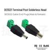 Green Terminal Screw Connectors for Speaker Mod: DC5521 Male & Female Solderless Joint