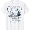 Coming Cottage Canada Estd. 2025 Retro Vintage T-Shirt
