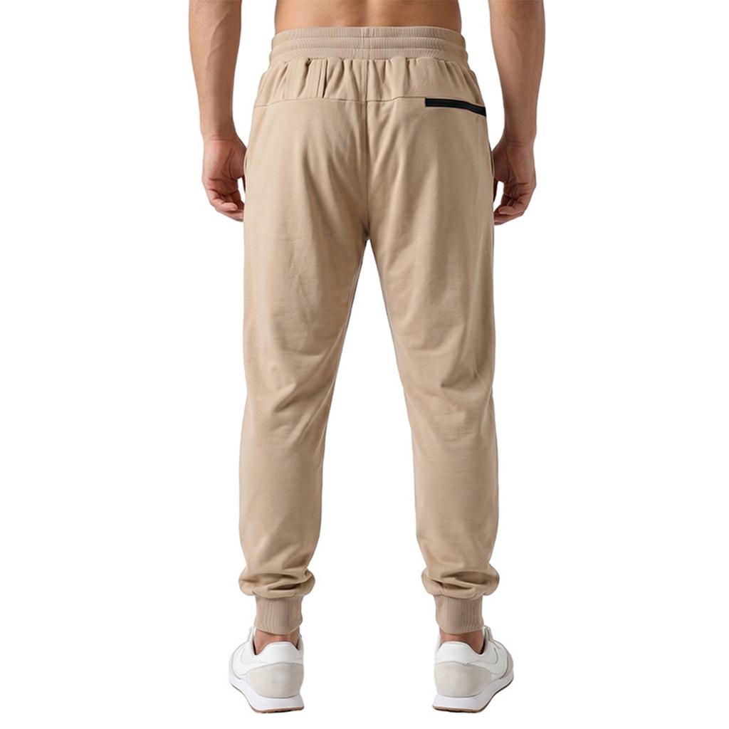 Men's Joggers Sweatpants Wicking Outdoor Casual Color Pants for Running and Commuting