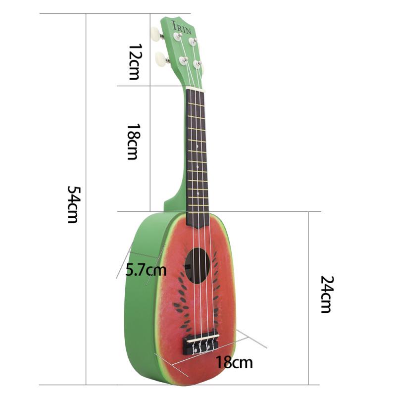 21palcové 12pražcové 4strunné lipové ukulele elektroakustická kytara styl melounu ukulele pro