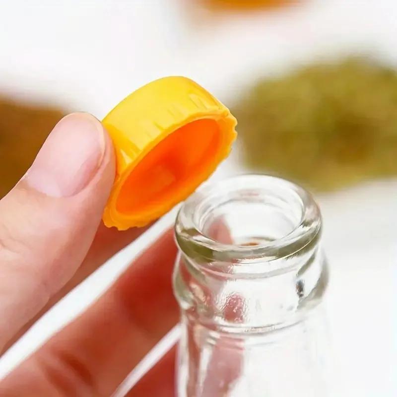 Reusable Silica Gel Bottle Cap Sealed Beer Cap Vinegar Soy Sauce Bottle Soda Cola Cap Wine Protective Stopper