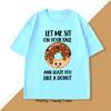 Let Me Sit on Your Face Donut TShirt Funny Rude T Shirt Humorous Men Women Printed Short Sleeve Tees Streetwear Loose Clothes