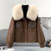 Y067 Women's Short Winter Parka Jacket - Trendy Young Style