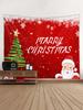 Christmas Tapestry Christmas Tree Christmas Decoration Wall Mounted Tapestry 2021 New Year Home Decoration Big Blanket