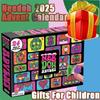 2026 NeeDoh Advent Calendar 24Pcs 3D PVC Fidget Doll Christmas Countdown Calendar Surprise New Year Gift2