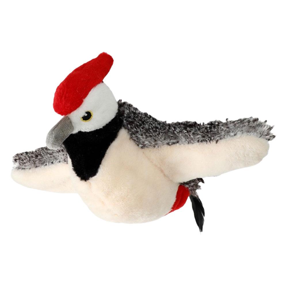 

Плюшева іграшка для котів, що імітує пташку, що перезаряджається, іграшка для кошенят, активована дотиком, плюшева іграшка для домашніх котів