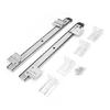 2Pcs Thickened Cold Rolled Steel Computer Desk Keyboard Slide Rail Bracket