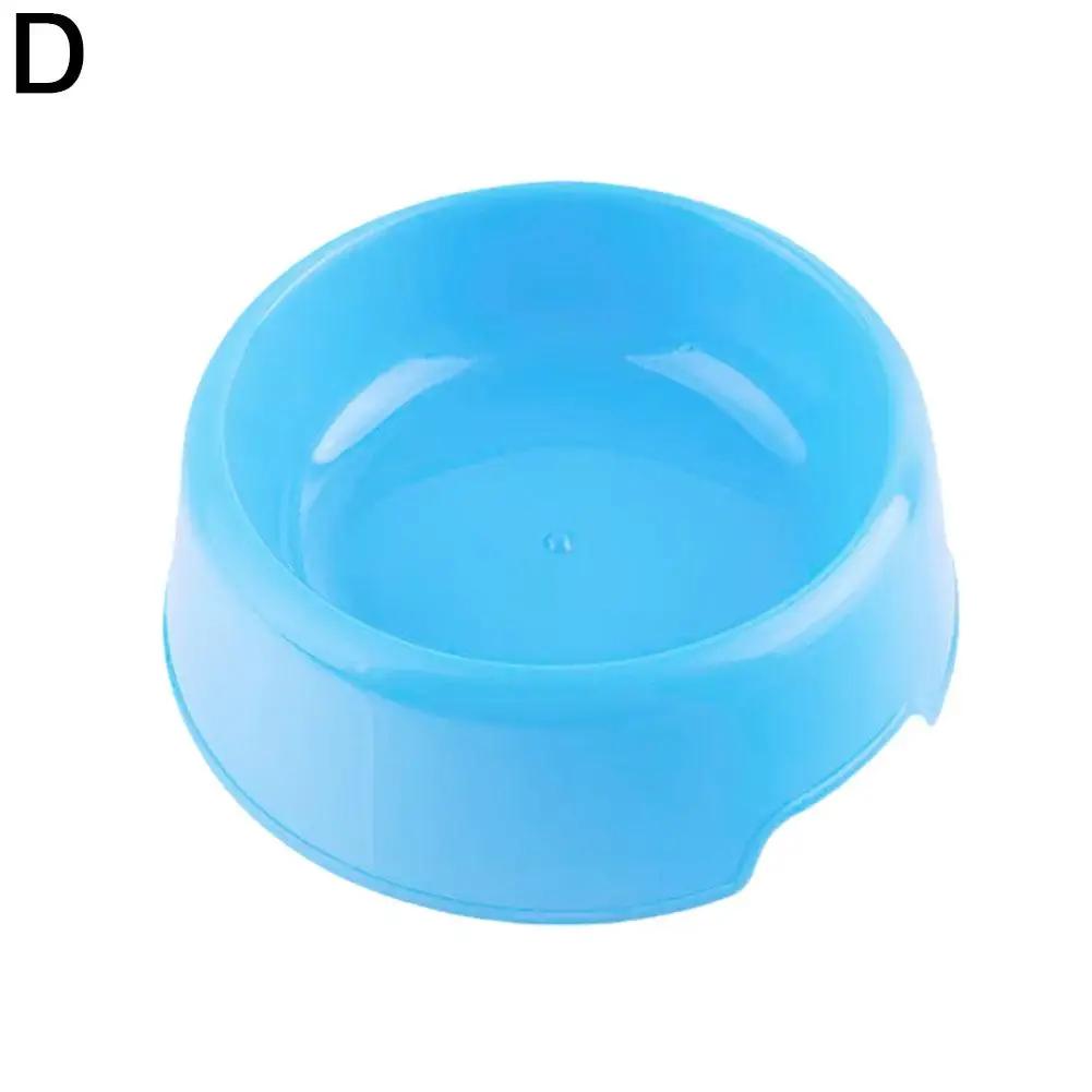 

Candy Color Plastic Pet Round Bowl Cat And Dog Food Small Dog Cat And Pet Easy To Tableware Wholesale Clean Colorful Bowl S4P7