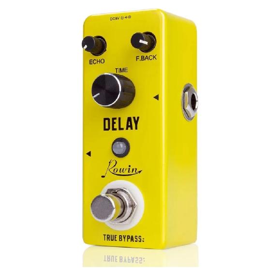 Rowin Noise Gate Pedal Gitarre Delay Chorus Vibrolo Phaser Flanger Booster Kompressor Bass Equalizer Effekte Fuzz Overdrive DIST