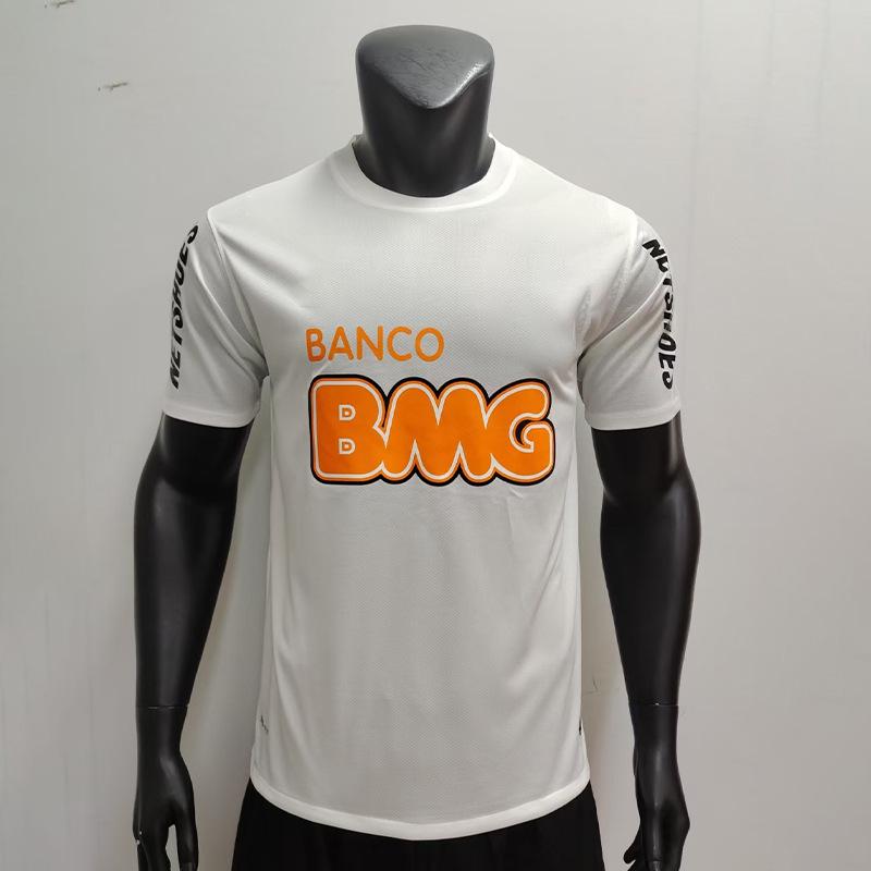 Retro White Santos Home Jersey for Ages 12-13 L белый