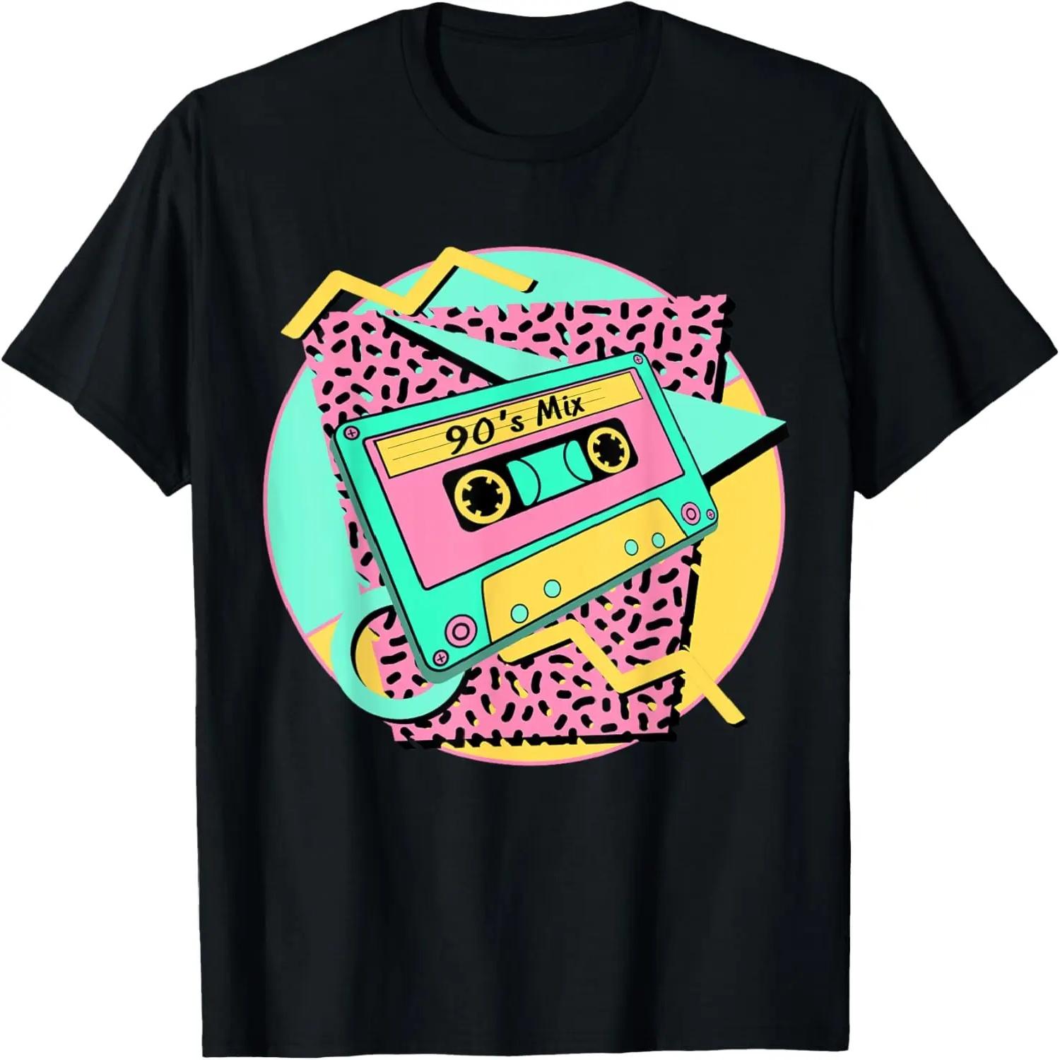 

90s Retro T-Shirt Vintage Clothes 90s Aesthetic Cassette T-Shirt XXXXXL