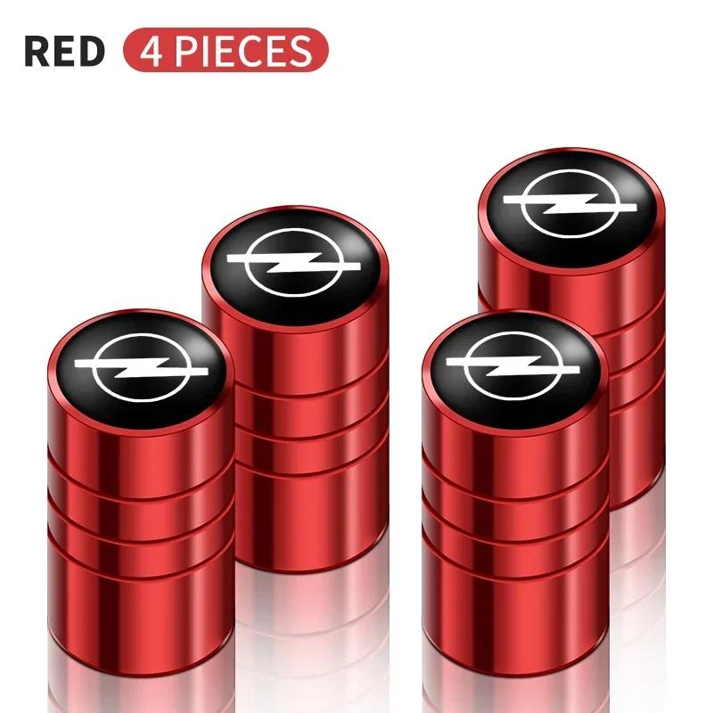 4Pcs Car Logo Wheel Tire Valve Stem Caps Cover For Opel Astra Insignia Mokka Zafira Corsa Vectra Antara Meriva Auto Accessories