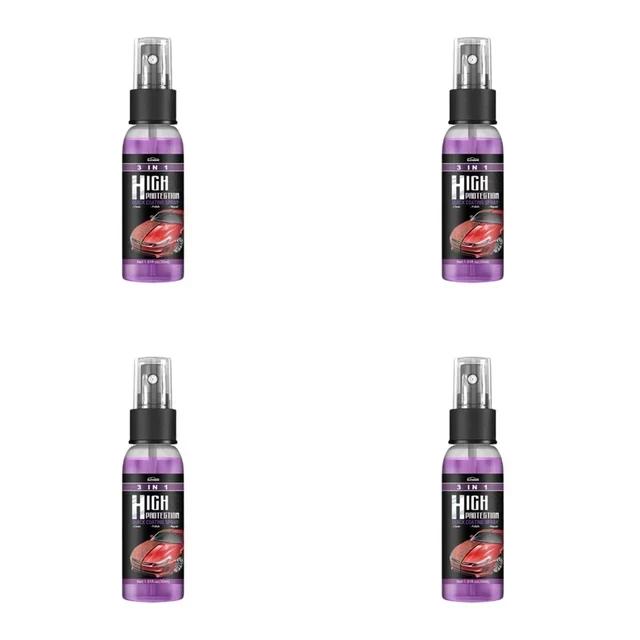 Car 3 In 1 Ceramic Coating Spray 100ml High Protection Waxing Polishing Tool Fast Coat Polish Sealer Spray Wax Polishing Coating