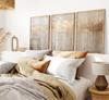 Neutral Gold Foil Abstract Canvas Wall Art – Textured Minimalist Prints for Elegant Modern Home Decor, Ideal Art Lover Gifts
