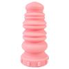 Macaron Anal Macaron with Suction Cup and Acrylic x Pink TaRiss's Plug, Shape, Stand, Silicone, S, 8.5cm 20cm,