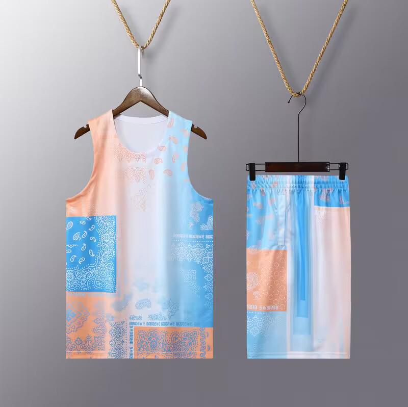 Youth and Adult Basketball Training Vest Set - Sport Jersey and Uniform