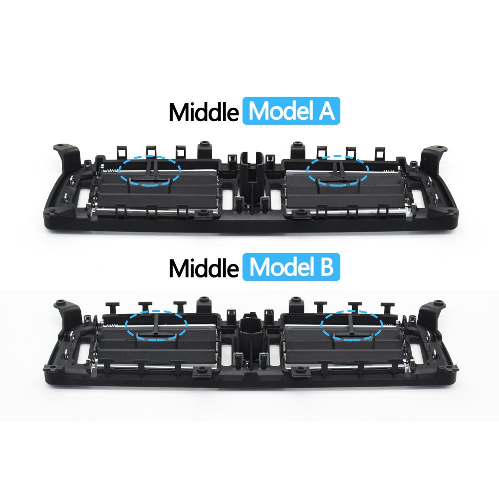 Car Air Conditioner AC Vent Grille Outlet Cover Panel For BMW 7 Series F01 F02 730i 735i 740i 745I64229115859 64229112151