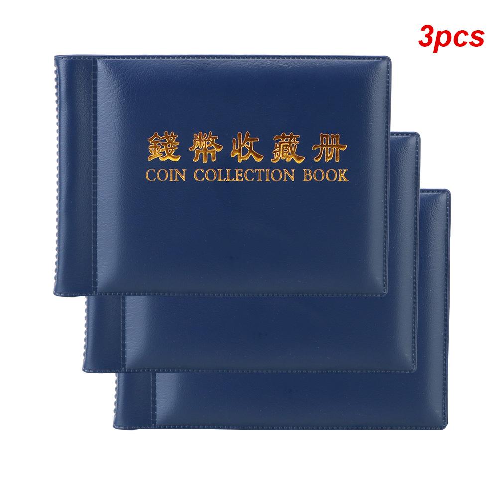 For Commemorative Coin Badges Tokens Album Stamp Album Coin Storage Bag Gifts Coin Collection Book 60 Pockets