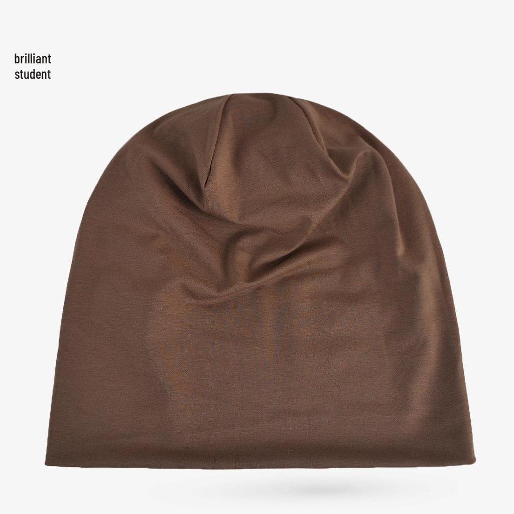 Versatile Cotton Beanie: Thin, Cuffed, Plain Style for Men & Women